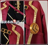Library Of Ruina Thumb Capo Boris Stern Soldato Red Black Uniform Cosplay Costume