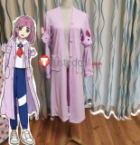 Pokemon Scarlet and Violet Lacey Purple Coat Cosplay Costume