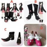 Pokemon Sword and Shield Masters EX Marnie Cosplay Shoes Boots