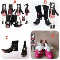 Pokemon Sword and Shield Masters EX Marnie Cosplay Shoes Boots