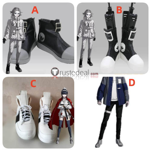 The Hundred Line Last Defense Academy Kyoshika Magadori Eito Aotsuki Takumi Sumino Cosplay Shoes Boots