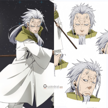 Tensei Shitara Slime Datta Ken Hakoru Silver White Cosplay Wig