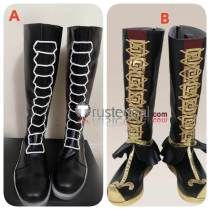 Shuumatsu no Valkyrie Record of Ragnarok Qin Shi Huang Beelzebub Cosplay Shoes Boots