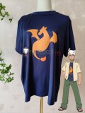 Pokemon Horizons The Series Professor Friede Blue Shirt Coat Cosplay Costume