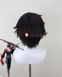 Commission Code Vein Louis Amamiya Black Dark Brown Styled Cosplay Wig