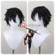 Commission Code Vein Louis Amamiya Black Dark Brown Styled Cosplay Wig