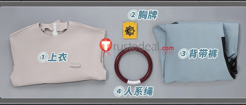 Gachiakuta Dear Santa Jumpsuit Cosplay Costume