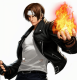 The King of Fighters XV KOF15 Kyo Kusanagi Black Jacket Cosplay Costume