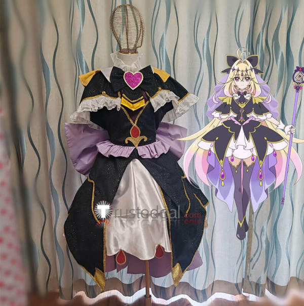 Meitantei Pretty Cure Ruruka Moria Cure Arcana Shadow Cosplay Costume Custom Size