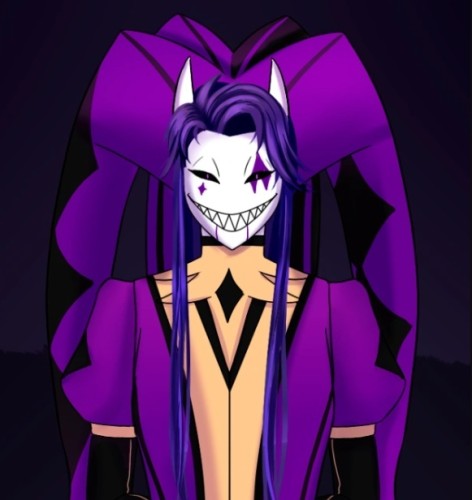 The Freak Circus Jester Purple Cosplay Costume