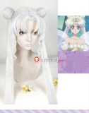 Sailor Moon Tsukino Usagi Long Silver Cosplay Wig