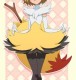 Commission Pokemon Gijinka Braixen Yellow White Cosplay Costume