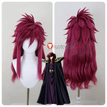 Saint Seiya Servant Rhea Andromeda Shun Hades Red Green Purple styled Cosplay Wig