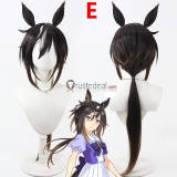 Uma Musume Pretty Derby Stay Gold Kiniro Ryotei T.M. Opera O Fenomeno Air Shakur Black Orange Purple Cosplay Wigs