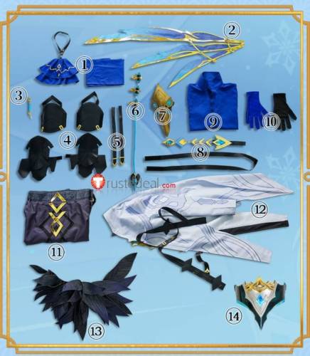 Genshin Impact Il Dottore Zandik The Doctor Cosplay Costume