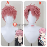Tamons B Side Tamon kun Ima Docchi Tamon Fukuhara Gloomyhara Pink Styled Wig