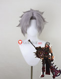 Hack Haseo Silver White Gray Styled Cosplay Wig