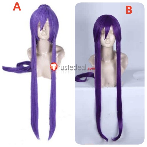 Vocaloid Gakupo Kamui Ponytail Purple Cosplay Wig 3