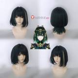 Genshin Impact Freminet Nefer Kyryll Chudomirovich Flins Durin Purple Blonde Styled Cosplay Wig