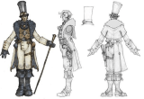 Commission Fable III 3 Reaver Styled Cosplay Wig