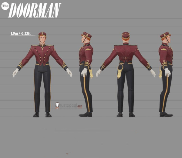 Commission Deadlock The Doorman Cosplay Costume