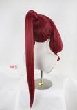 K Project Suou Mikoto Wine Red Styled Cosplay Wig