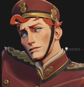 Commission Deadlock The Doorman Styled Orange Cosplay Wig