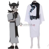 Pokemon Masters EX Grimsley White Kimono Blue Cosplay Costume