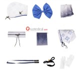 Limbus Company Araya Sprites White Cosplay Costume