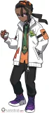 Pokemon Legends Z-A ZA Naveen Outfit Coat Hoodie Cosplay Costume