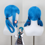Pokemon Legends Z-A ZA Mable Detective Emma Black Blue Styled Cosplay Wig