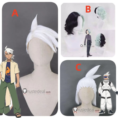 Pokemon Horizons The Series Explorers Organization Amethio Professor Friede Prestyled Cosplay Wig