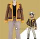 Pokemon Horizons The Series Professor Friede Shirt Coat Cosplay Costume Custom Size