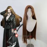 Limbus Company Araya Sprites Rodion Ren Gregor Brown Black Styled Cosplay Wig
