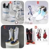 Vocaloid3 V4 Zhiyu Moke Yue Zhengling Cosplay Boots Shoes
