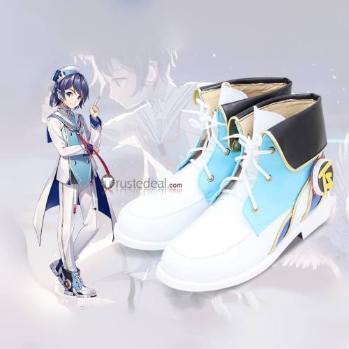 Vocaloid3 V4 Zhiyu Moke Yue Zhengling Cosplay Boots Shoes