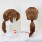 Limbus Company Araya Sprites Rodion Ren Gregor Brown Black Styled Cosplay Wig