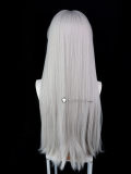 Inuyasha Sesshoumaru Silver White Lace Front Styled Cosplay Wig
