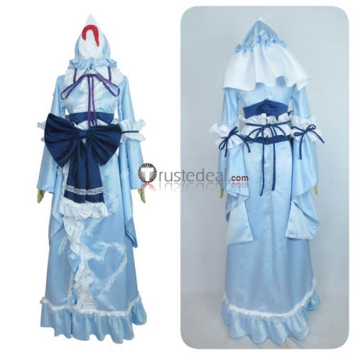 Touhou Imperishable Night Yuyuko Saigyouji Cosplay Costume 2