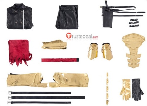 Final Fantasy VII FF7 Remake Vincent Valentine Red Cosplay Costume