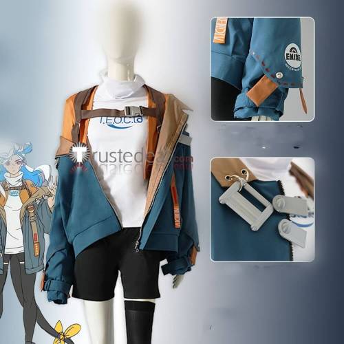 Guilty Gear Strive Unika Blue Cosplay Costume