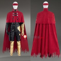 Final Fantasy VII FF7 Remake Vincent Valentine Red Cosplay Costume