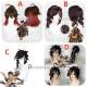 Genshin Impact Gaming Chiori Sethos Brown Red Cosplay Wig