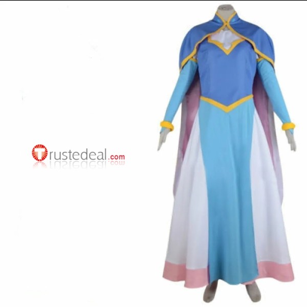 Princess Blue White Cosplay Costume