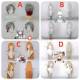 Genshin Impact Illuga Zibai Escoffier Alice Silver Blonde Gray Styled Cosplay Wig