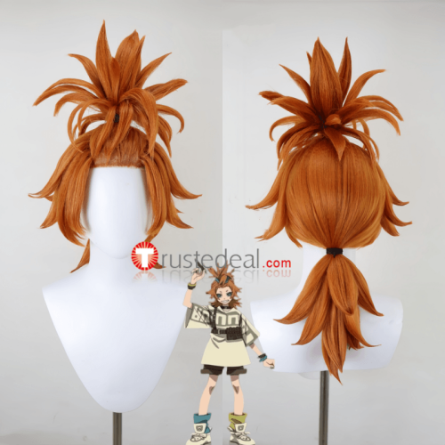 Gachiakuta Remlin Tysark Blonde Brown Styled Cosplay Wig