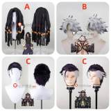 Gachiakuta Jabber Wonger Zodyl Typhon Rudo Surebrec Black Purple Silver Green Styled Cosplay Wig