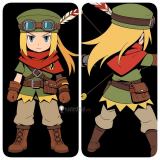 Etrian Odyssey Survivalist Green Cosplay Costume