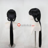 Inuyasha Kagome Higurashi Kikyo Sesshoumaru Okasa Long Black Silver White Styled Cosplay Wig