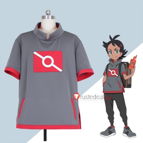 Pokemon Sword and Shield Gou Goh Hoodie Cosplay Costume 2